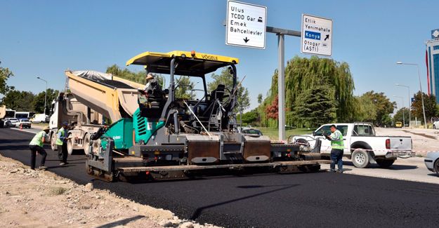 Ankara yol ve asfalt çalışmaları yarın bitiyor!