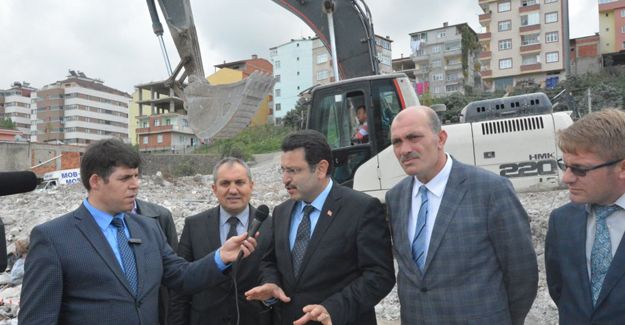 Trabzon Pelitli'de kentsel dönüşüm başladı!