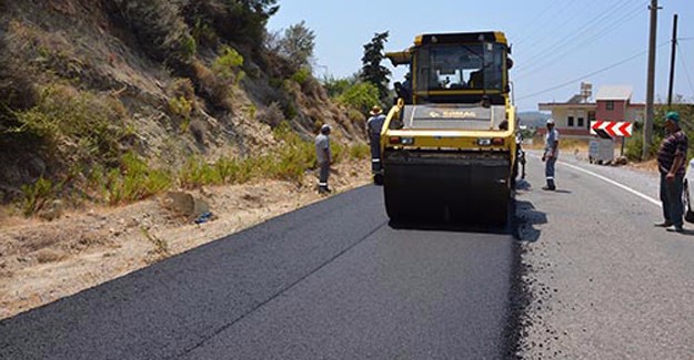 Antalya'nın yolları asfaltlanıyor!