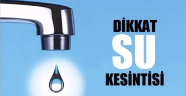 Bursa Osmangazi su kesintisi! 7 Eylül 2016