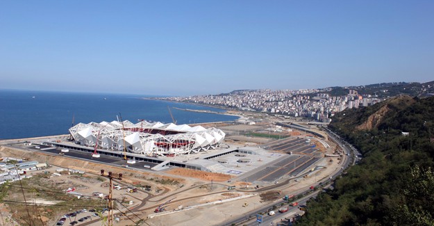 Trabzon Akyazı Spor Kompleksi'nde sona yaklaşıldı!