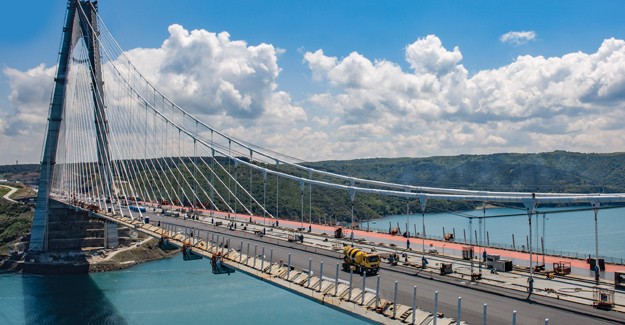 Yavuz Sultan Selim Köprüsü’nün betonu ödül aldı!