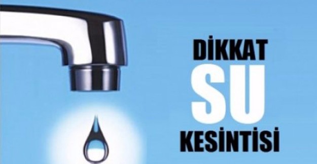 Bursa Osmangazi'de 8 saatlik su kesintisi! 24 Ekim 2016