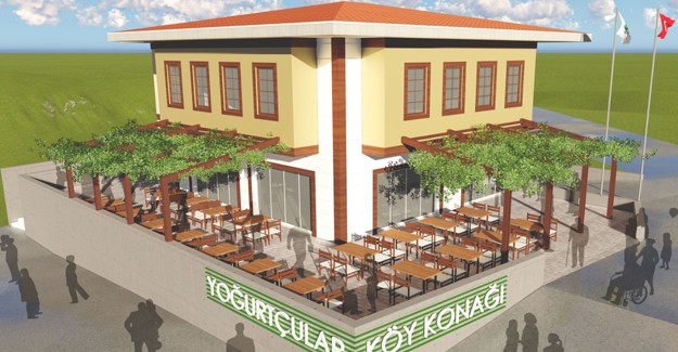 İzmir Torbalı'da Yoğurtçular Köy Konağı'nın inşası başladı!
