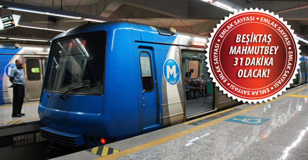Mecidiyeköy Mahmutbey metrosu 2016'nın sonunda bitecek!