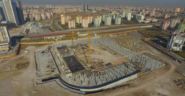 22 bin seyirci kapasiteli Eryaman Stadı hızla inşa ediliyor!