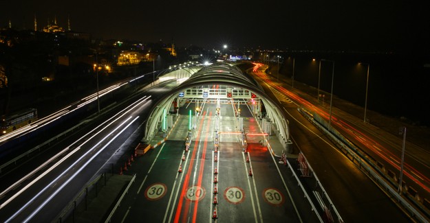 Avrasya Tüneli, 31 Ocak'tan itibaren 7 gün 24 saat hizmet verecek!
