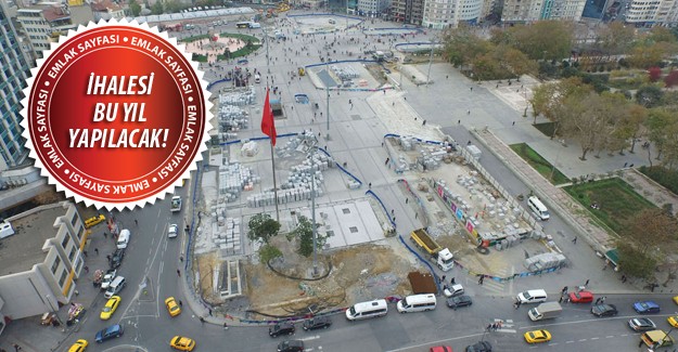 Taksim'e 3 katlı tünel projesi!