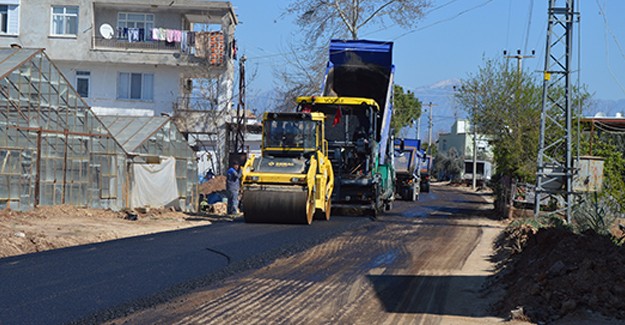 Antalya Büyükşehir Belediyesi asfalt çalışmalarına hız verdi!