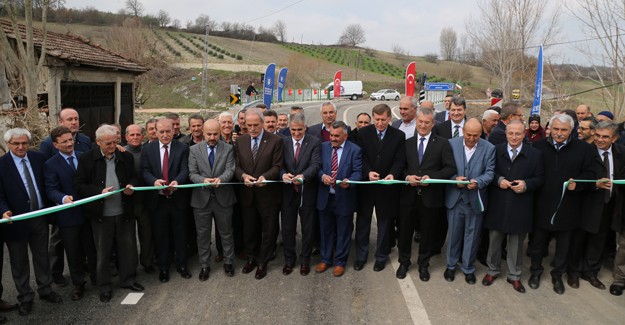Bursa Büyükbalıklı-Konaklı köylerini birbirine bağlayan köprü açıldı!
