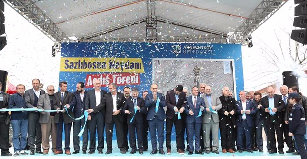 Arnavutköy Sazlıbosna Meydanı hizmete açıldı!