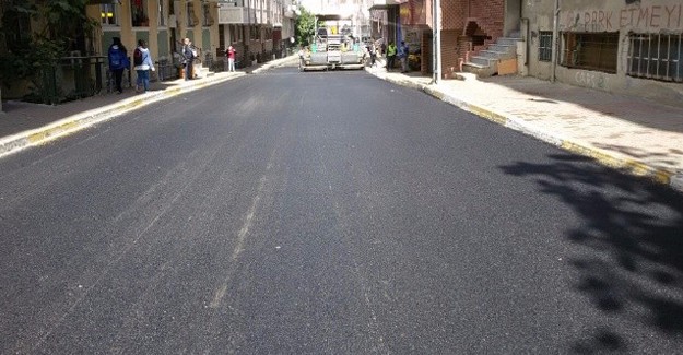 Eyüp Belediyesi asfalt çalışmalarına aralıksız devam ediyor!