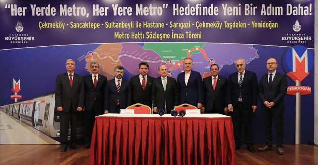 İşte İstanbul'un iki yeni metro hattı!