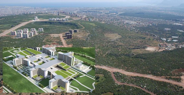 Kepez Belediyesi Göçerler'e 1500 yataklı şehir hastanesi yapacak!