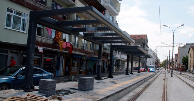 Kocaeli Derince'de Akçaray Projesi kapsamında tramvay çalışmaları devam ediyor!