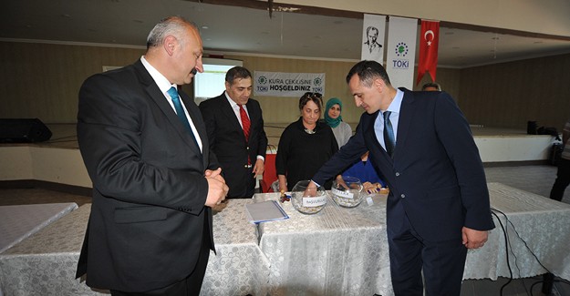 TOKİ Trabzon Tabakhane ve Araklı'da toplam 309 konutun kurası çekildi!