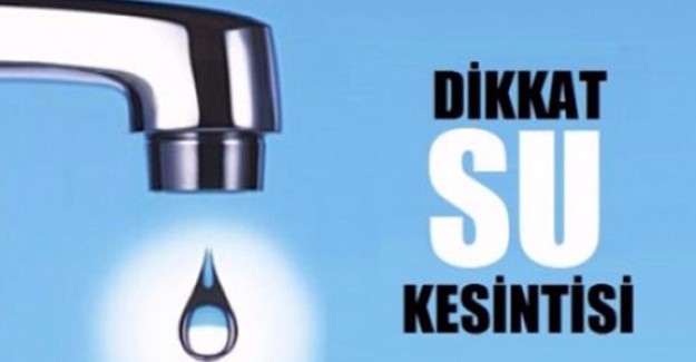 Bursa Osmangazi su kesintisi! 20 Temmuz 2017