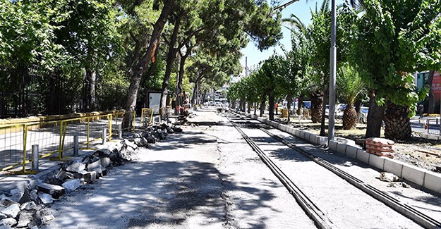 İzmir Konak Tramvayı çalışmaları son durum!