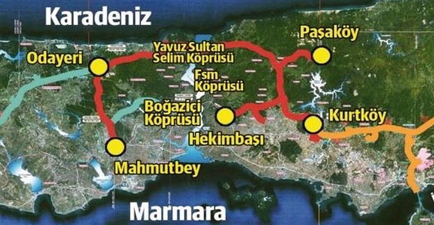 Yavuz Sultan Selim Köprüsü’nün Pendik-Paşaköy bağlantı yolu yarın açılıyor!