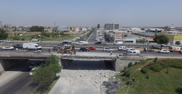 Adana D-400’de köprü yenileme çalışmaları yapılıyor!