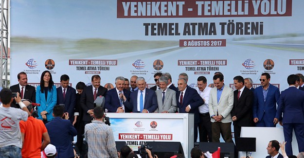 Ankara Sincan'da Yenikent-Temelli Bulvarı'nın temeli atıldı!