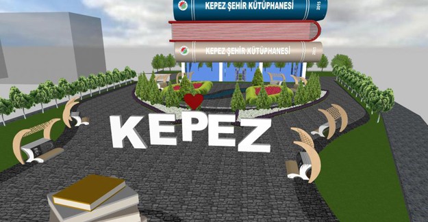 Antalya Kepez'in ilk kütüphanesi için çalışmalar başladı!