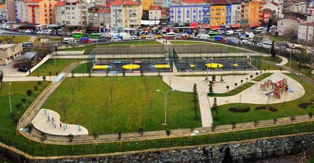 Gaziosmanpaşa'nın 13 bin metrekarelik parkı açıldı!