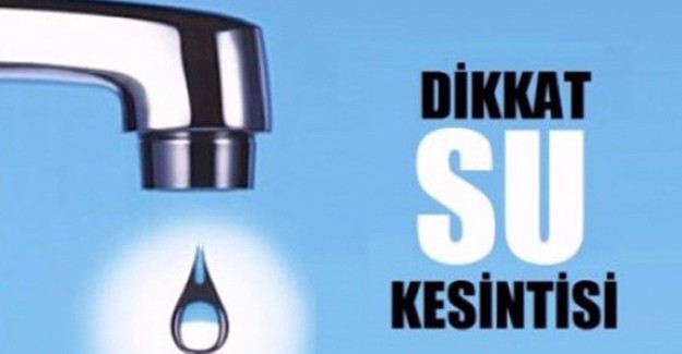 İstanbul Avrupa Yakası su kesintisi! 15 Ağustos 2017