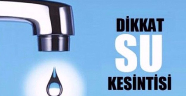 İstanbul Avrupa Yakası su kesintisi! 24 Ağustos 2017