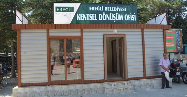 Konya Ereğli'de dönüşüm için Kentsel Dönüşüm Ofisi kuruldu!