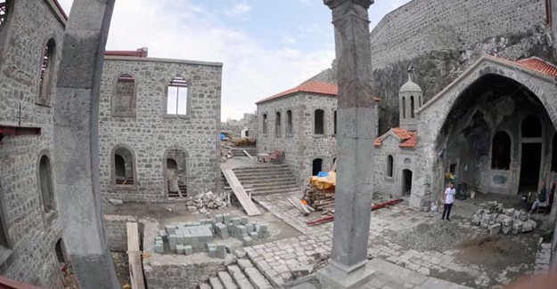 Trabzon Kızlar Manastırı restorasyon çalışmaları bitiyor!
