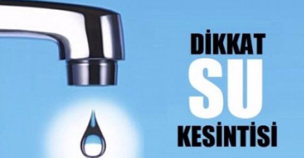 İzmir su kesintisi! 7 Eylül 2017