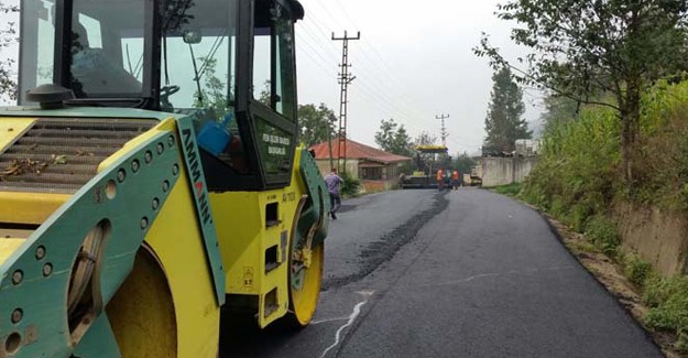 Trabzon Belediyesi bu yıl asfalt rekorunu kırdı!