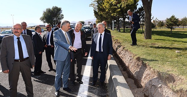 Kayseri Belediye Başkanı Mustafa Çelik yol çalışmaları inceledi!