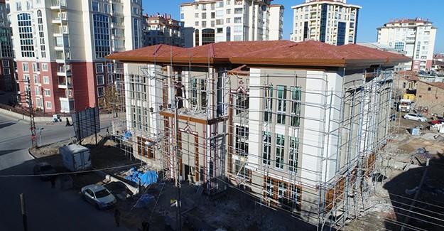 Konya Fahrünnisa Hatun Sosyal Tesisi inşaatında sona gelindi!