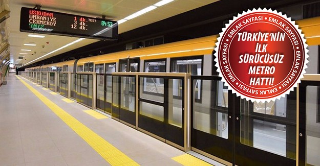 Üsküdar-Ümraniye-Çekmeköy-Sancaktepe metrosunun 1. etabı açıldı!