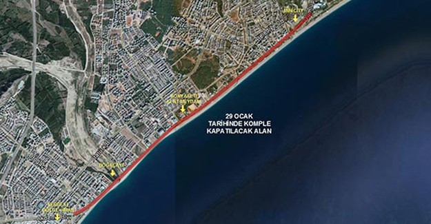 Antalya Akdeniz Bulvarı 29 Ocak'ta trafiğe kapatılacak!
