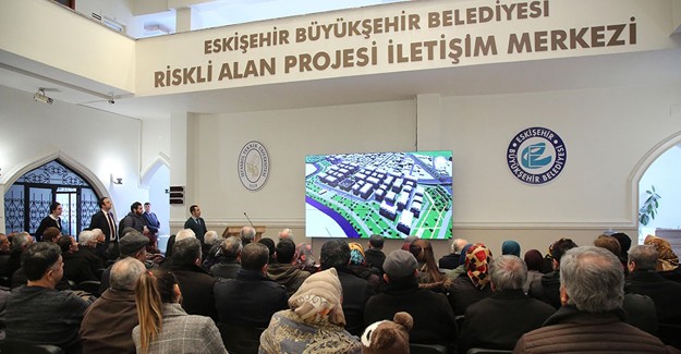 Eskişehir Gündoğdu kentsel dönüşüm projesi bilgilendirme toplantısı yapıldı!
