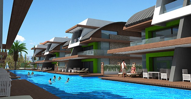 Marina Premium Villas projesi Konyaaltı'nda yükseliyor!