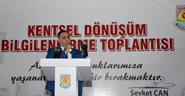 Mersin Tarsus Bağlar Mahallesi kentsel dönüşüm bilgilendirme toplantısı düzenlendi!
