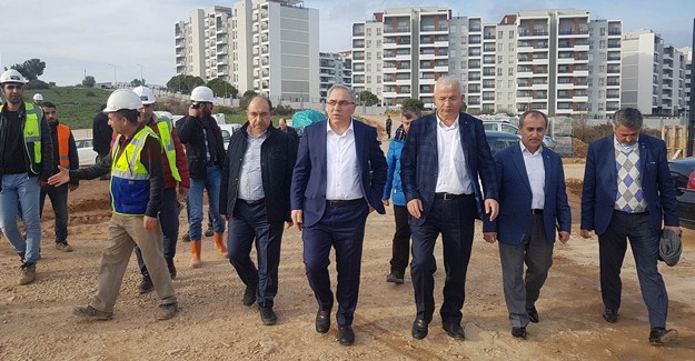 Ergün Turan, İzmir TOKİ projelerini inceledi!