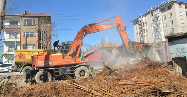 Konya Ereğli kentsel dönüşüm alanında yıkımlar başladı!