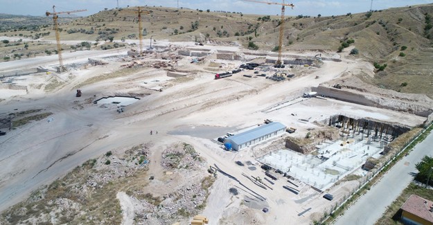 Nevşehir TOKİ'de 1410 konutun inşaatı devam ediyor!