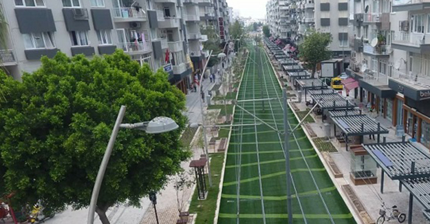 Ali Çetinkaya Caddesi kentsel tasarım projesi tamamlandı!