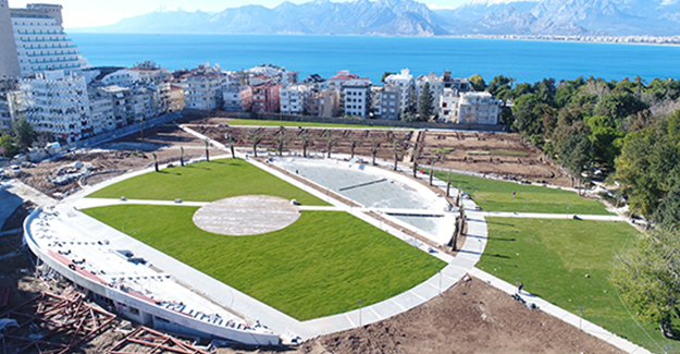 Antalya Millet Bahçesi Projesi'nde sona yaklaşıldı!