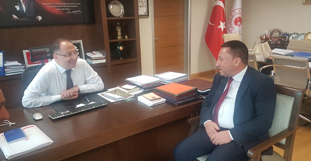 Başkan Beyoğlu, Bağlar kentsel dönüşüm projesi için Ankara'da görüşme yaptı!