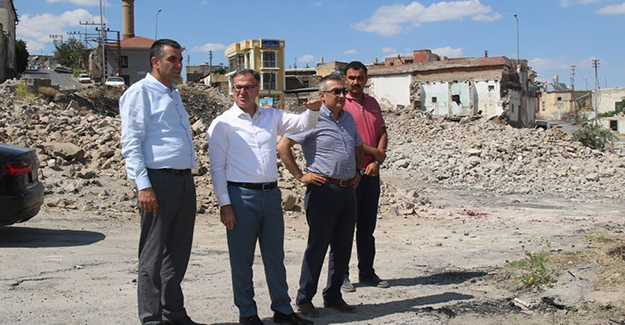 Hacılar kentsel dönüşüm 2. etap kapsamında yıkımlar tamamlandı!