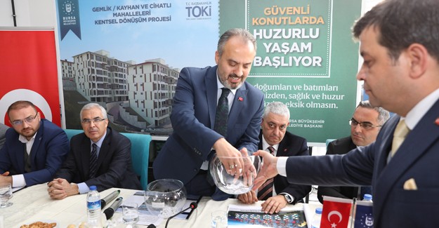 Gemlik Kayhan ve Cihatlı kentsel dönüşüm projesinde hak sahipleri belli oldu!