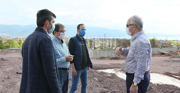 Başkan Zeki Aygün, Yenikent Mahallesi Araptepe kentsel dönüşüm projesini inceledi!