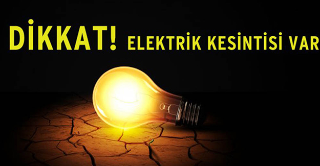 Bursa elektrik kesintisi 10 Ekim 2020!